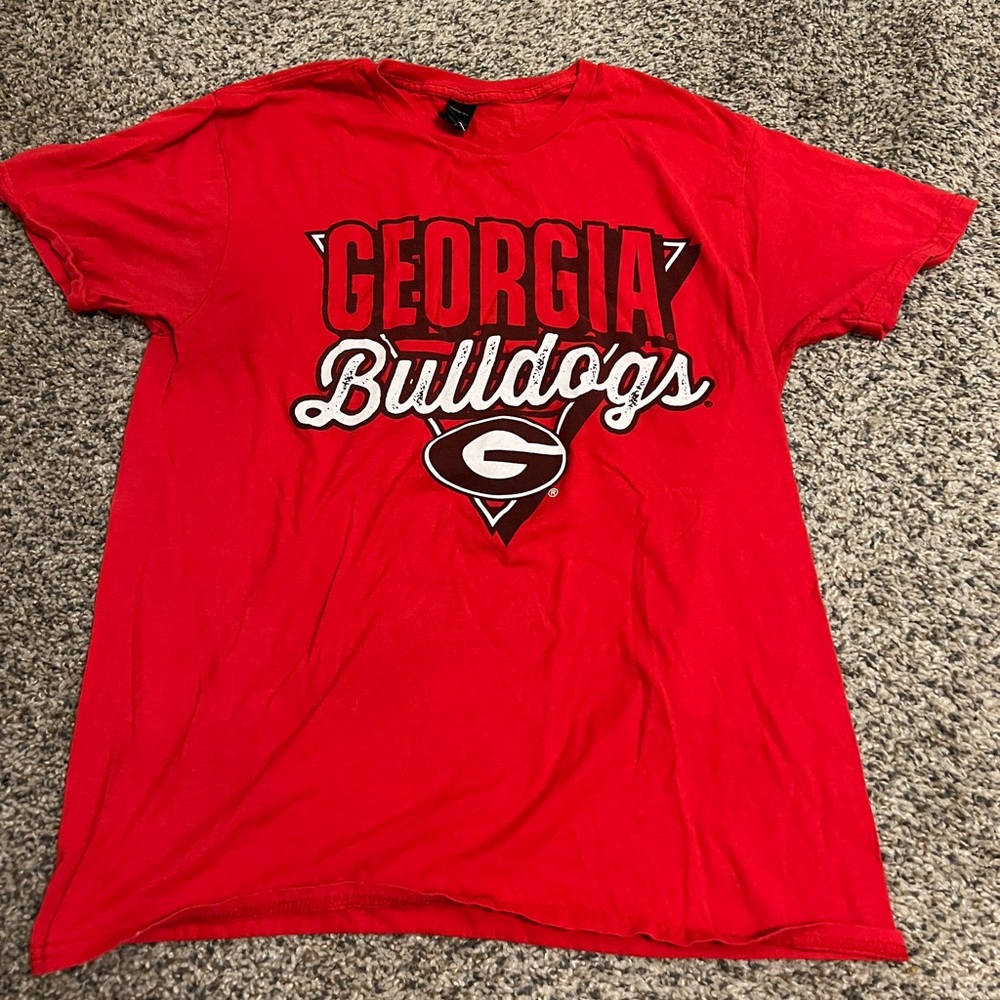 Georgia bulldogs baseball t shirt size M